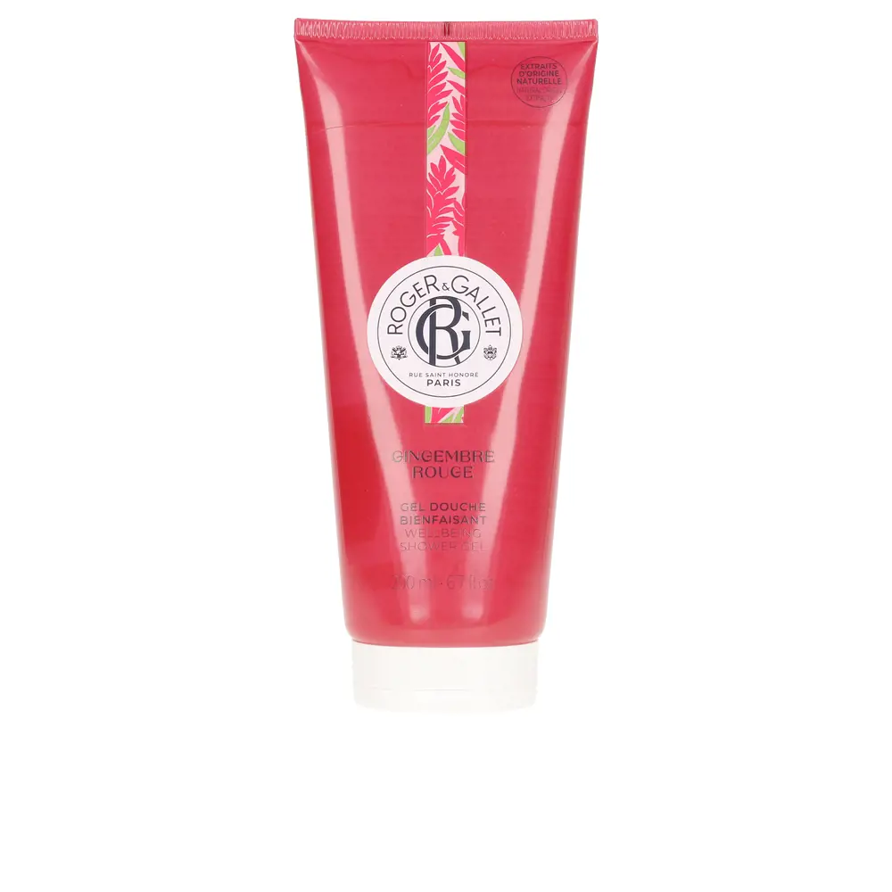 Гель для душа Gingembre rouge gel de ducha bienestar Roger & Gallet, 200 мл.
Гель для душа Gingembre rouge gel de ducha bienestar Roger & Gallet, 200 мл.