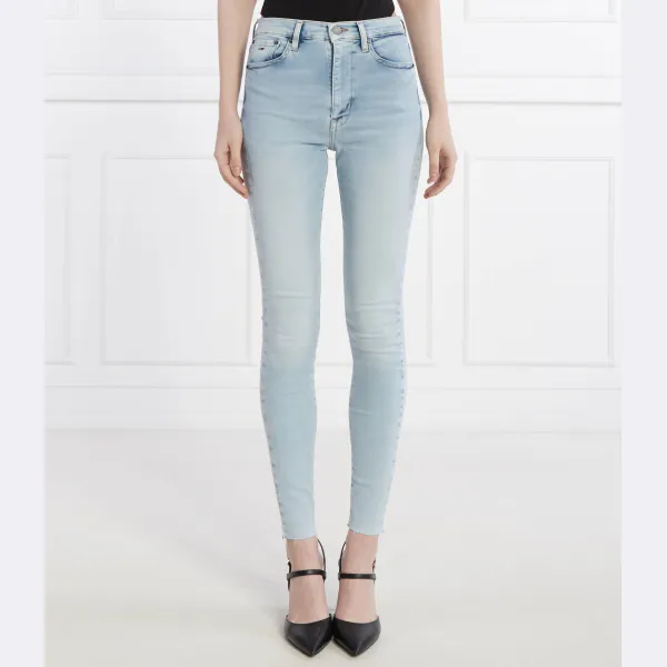 Супероблегающие джинсы Sylvia bh1215 высокая талия Tommy Hilfiger, синий 
Супероблегающие джинсы Sylvia bh1215 высокая талия Tommy Hilfiger, синий