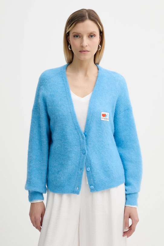 Шерстяной кардиган American Vintage, синий 
Шерстяной кардиган American Vintage, синий