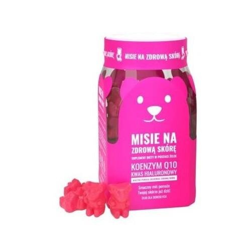 Мишки Тедди Noble Health, для здоровой кожи 60 желе
Мишки Тедди Noble Health, для здоровой кожи 60 желе