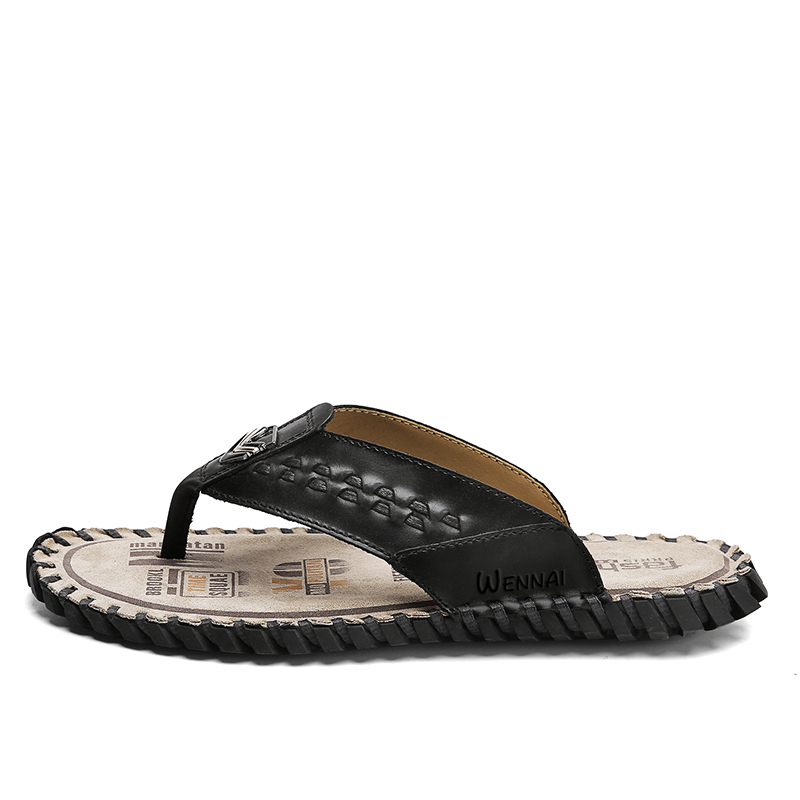 Wen Nai Износостойкие шлепанцы мужские, черные
Wen Nai Износостойкие шлепанцы мужские, черные