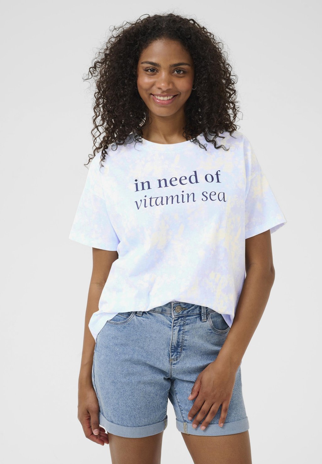 Футболка с принтом Kaffe, синий
Футболка с принтом Kaffe, синий