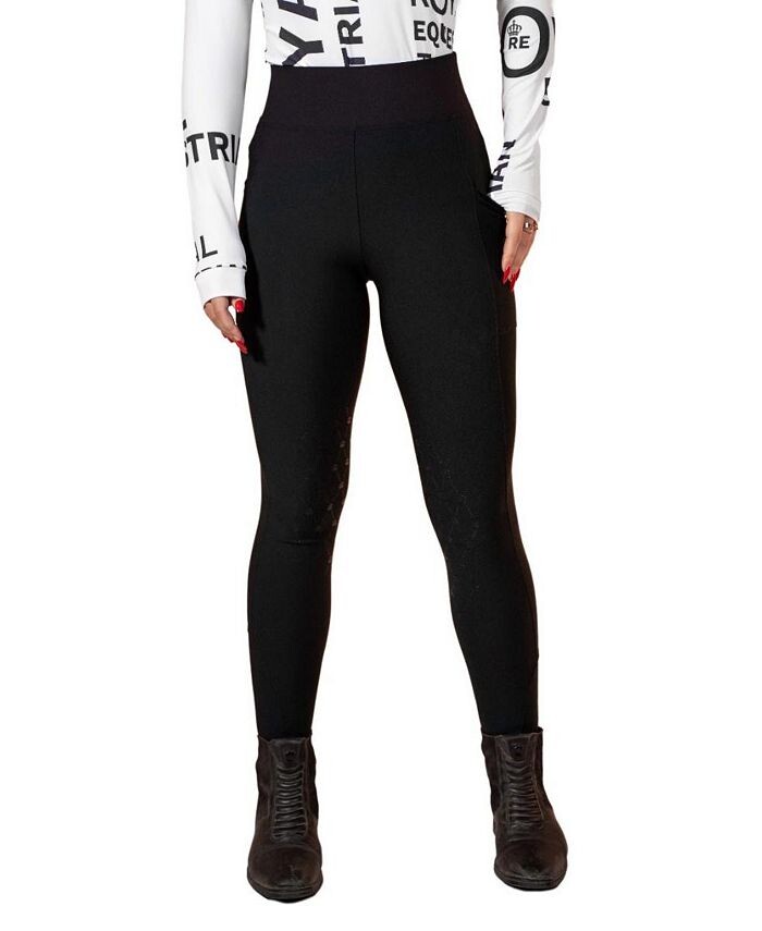 Леггинсы Royal для конного спорта с захватом до колена в конском стиле Royal Equestrian Collection, черный
Леггинсы Royal для конного спорта с захватом до колена в конском стиле Royal Equestrian Collection, черный
