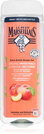 Нежный гель для душа Le Petit Marseillais White Peach BIO & Nectarine BIO Bio, 400 ml
Нежный гель для душа Le Petit Marseillais White Peach BIO & Nectarine BIO Bio, 400 ml