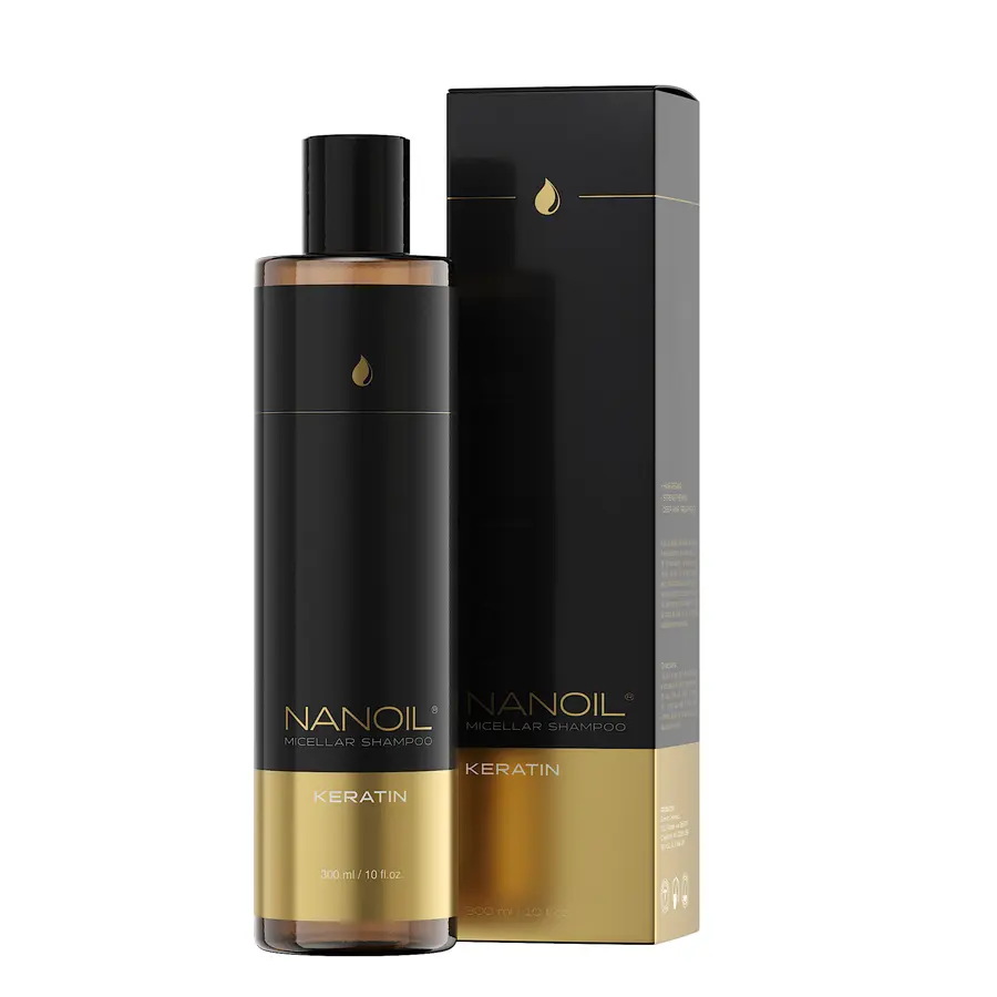 Шампунь NANOIL Mizellenshampoo mit Keratin 
Шампунь NANOIL Mizellenshampoo mit Keratin