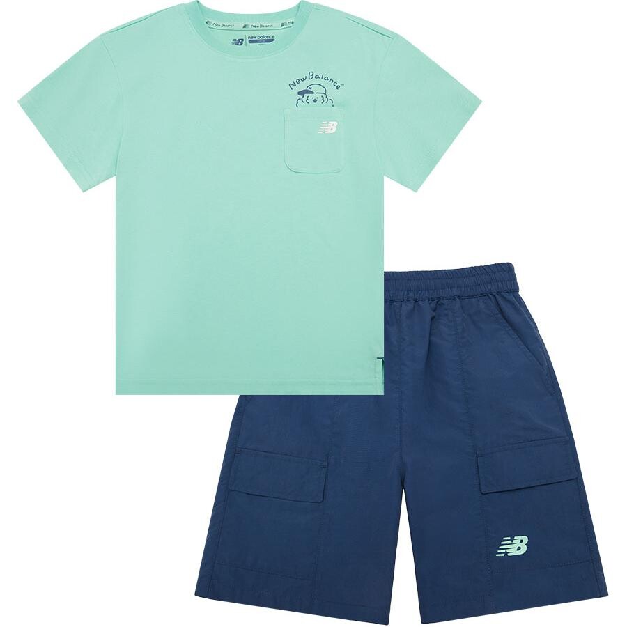 Детская повседневная спортивная одежда New Balance, мятно-зеленый
Детская повседневная спортивная одежда New Balance, мятно-зеленый