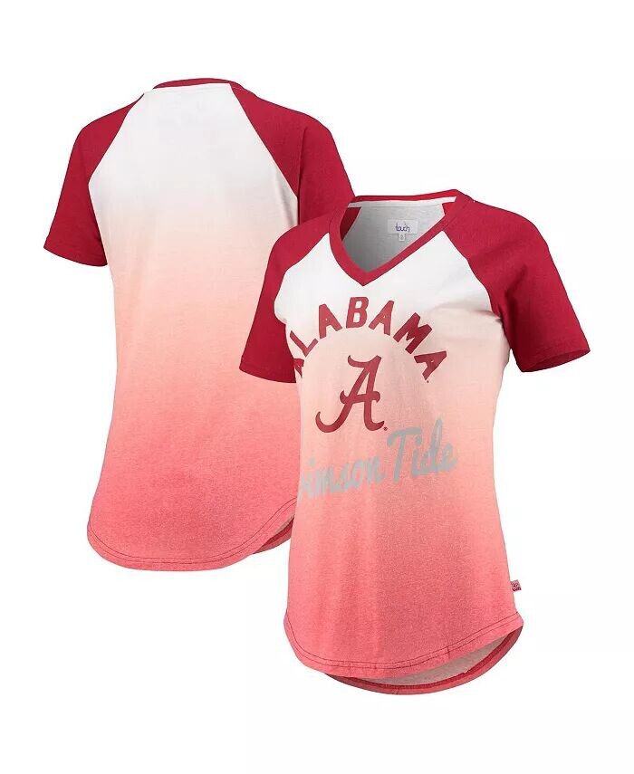 Женская белая с малиновым футболка Alabama Crimson Tide Shortstop Ombre Raglan Tri-Blend с V-образным вырезом Touch
Женская белая с малиновым футболка Alabama Crimson Tide Shortstop Ombre Raglan Tri-Blend с V-образным вырезом Touch