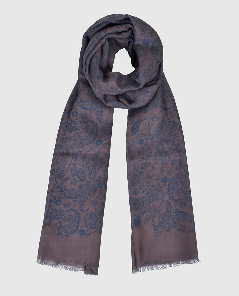 Мужской шарф из модала Miguel Bellido, коричневый
Мужской шарф из модала Miguel Bellido, коричневый
