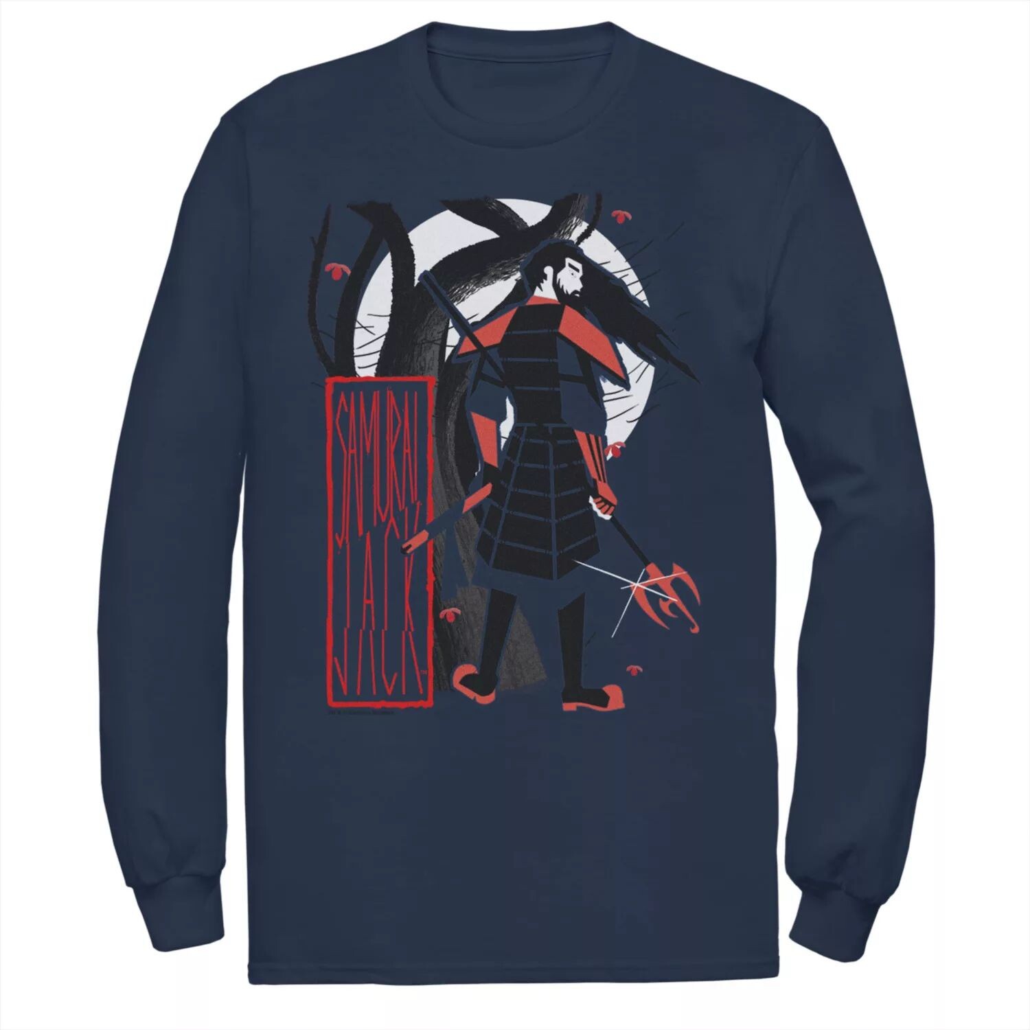 Мужская футболка с художественным портретом Cartoon Network Samurai Jack Licensed Character 
Мужская футболка с художественным портретом Cartoon Network Samurai Jack Licensed Character