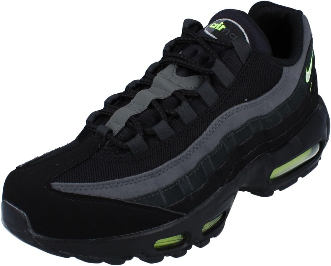 Nike Air Max 95 Retro Logo, Black Lt Smoke Grey Volt Dk Smoke Grey
Nike Air Max 95 Retro Logo, Black Lt Smoke Grey Volt Dk Smoke Grey