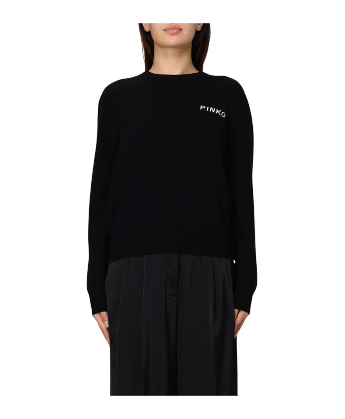 Вязаный свитер Pinko, черный
Вязаный свитер Pinko, черный