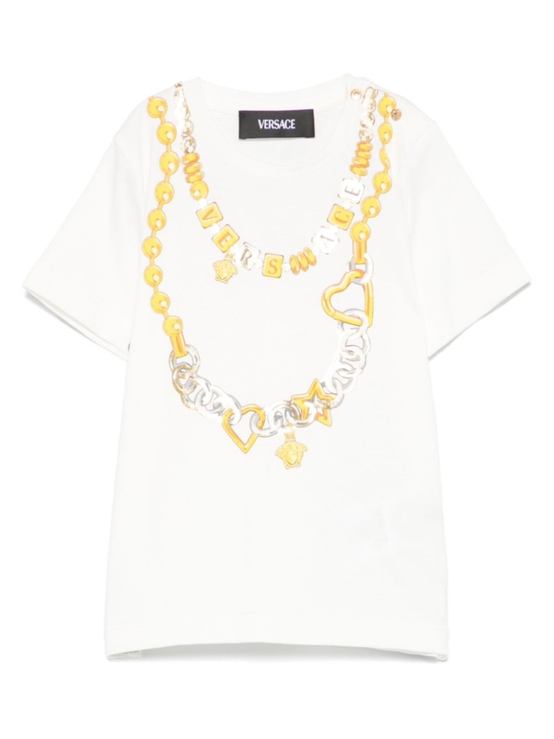 Футболка с логотипом Versace Kids, белый
Футболка с логотипом Versace Kids, белый