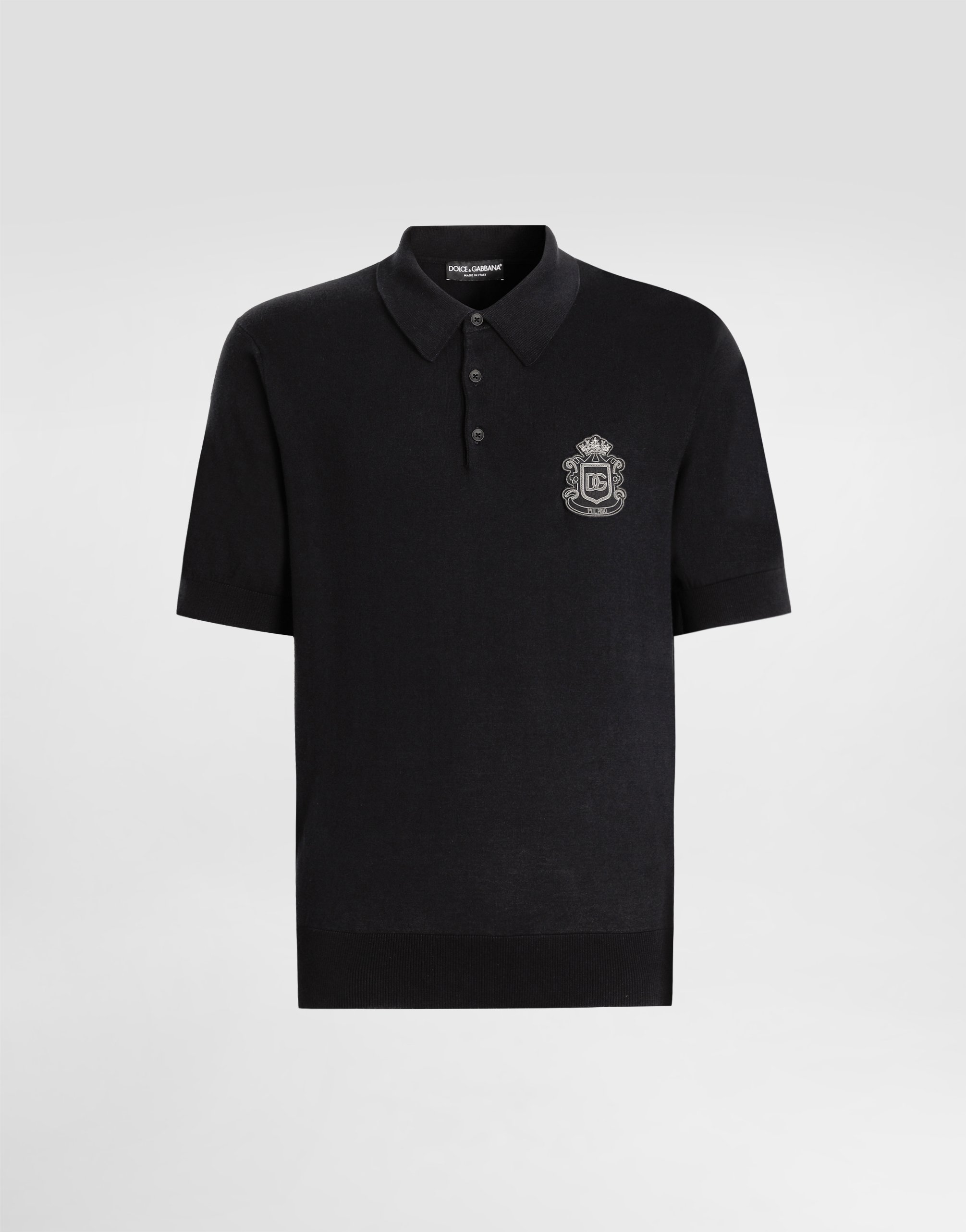 Хлопковое поло Dolce & Gabbana, синий
Хлопковое поло Dolce & Gabbana, синий