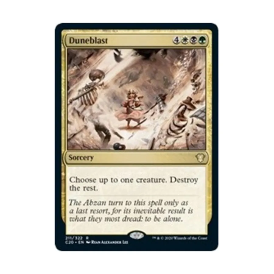 CCG Дюнный взрыв (клавиша R), MTG - Commander 2020
CCG Дюнный взрыв (клавиша R), MTG - Commander 2020