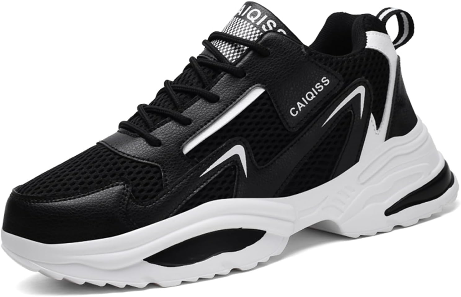 Мужские дышащие кроссовки на шнуровке с сеткой, легкие, противоскользящие, с круглым носком, для ходьбы, спорта и бега на улице Netehadi, черный
Мужские дышащие кроссовки на шнуровке с сеткой, легкие, противоскользящие, с круглым носком, для ходьбы, спорта и бега на улице Netehadi, черный