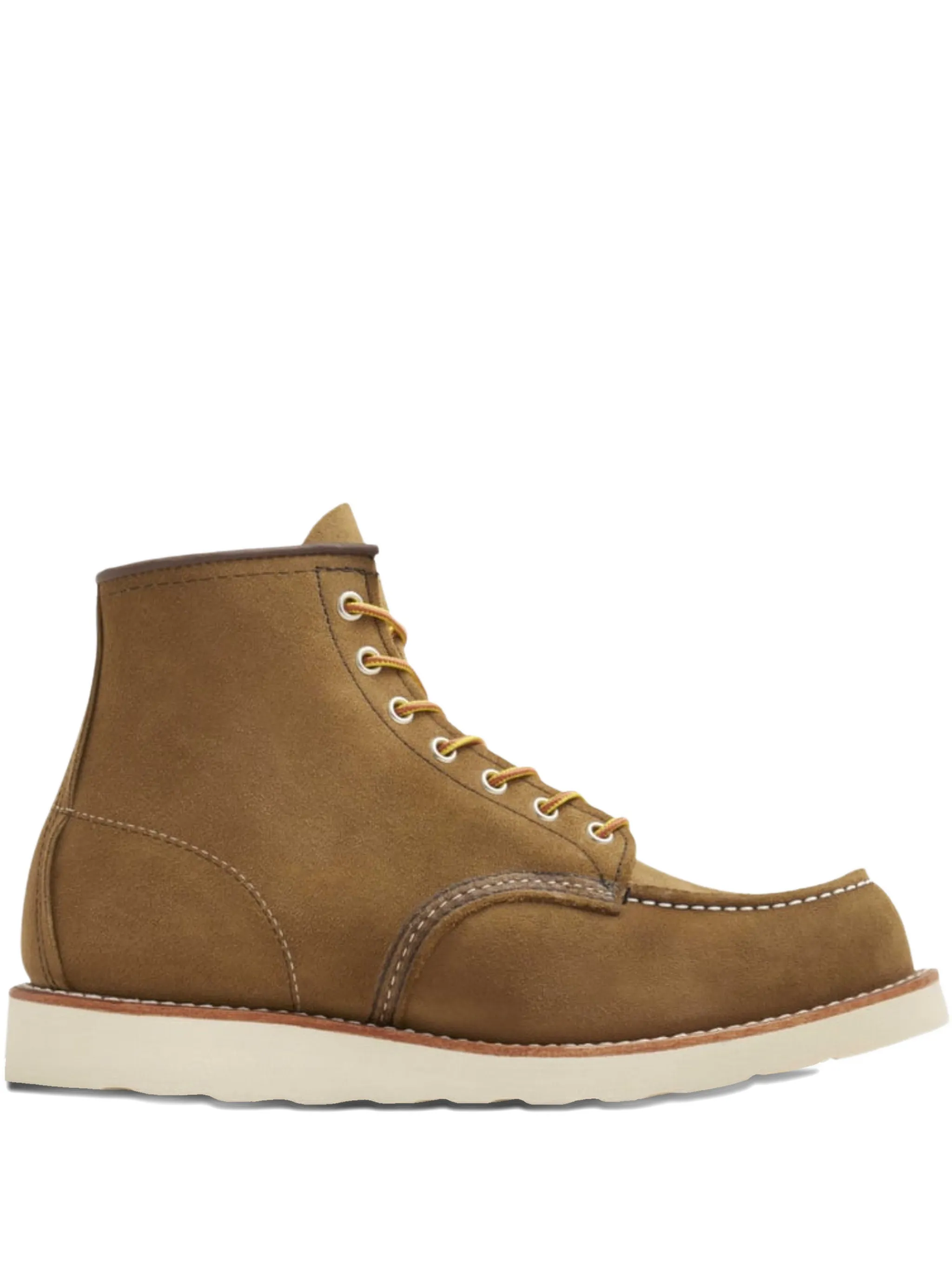 Классические кожаные ботинки Moc на шнуровке Red Wing Shoes, зеленый
Классические кожаные ботинки Moc на шнуровке Red Wing Shoes, зеленый