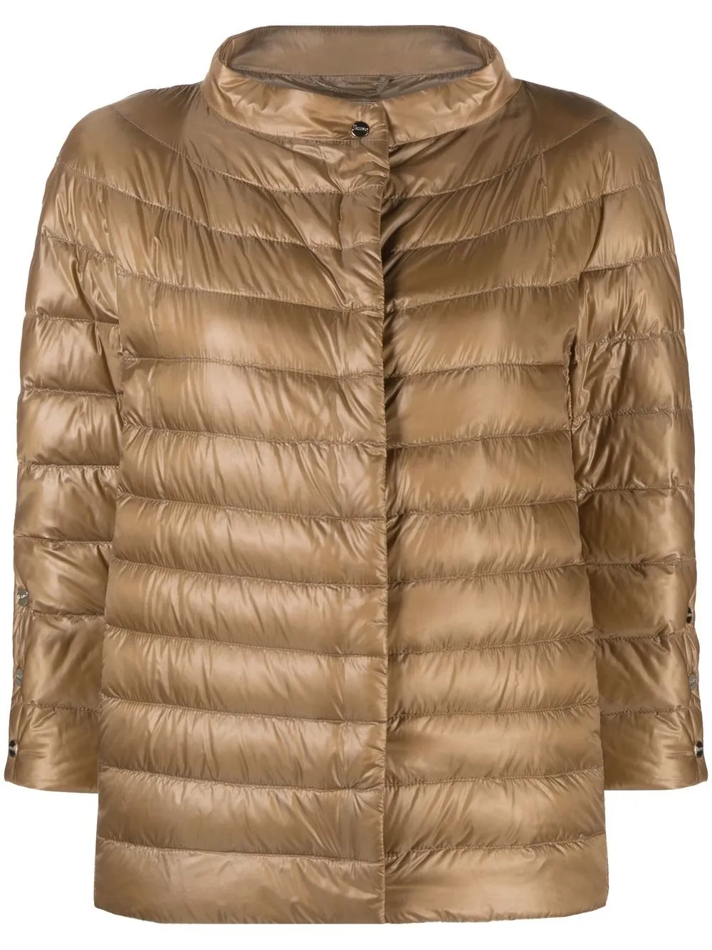 Стеганый пуховик Elsa Herno, коричневый
Стеганый пуховик Elsa Herno, коричневый
