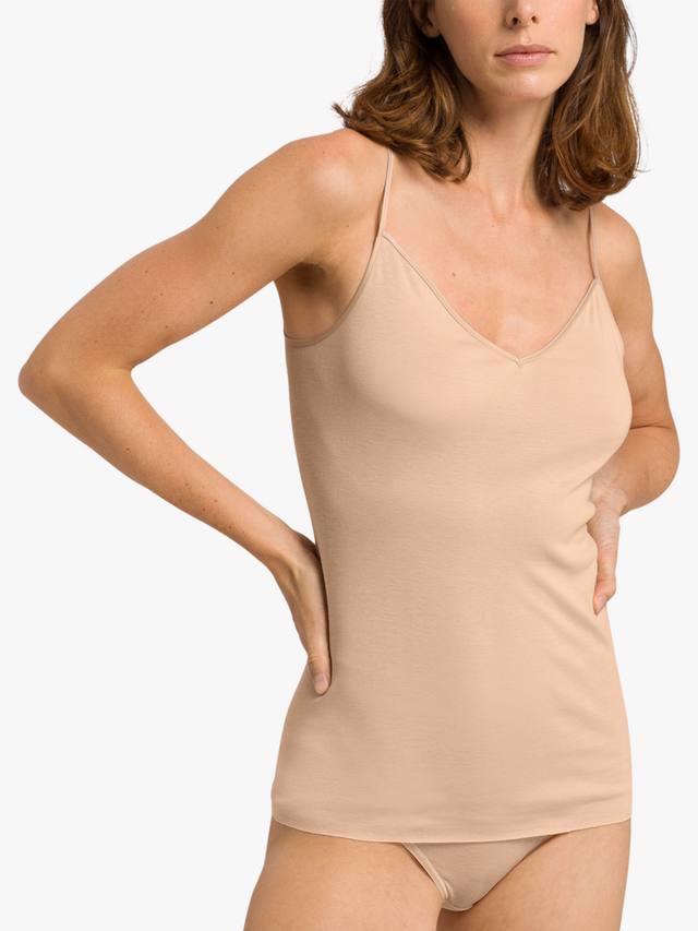 Хлопковый бесшовный топ-ками Hanro, Beige
Хлопковый бесшовный топ-ками Hanro, Beige