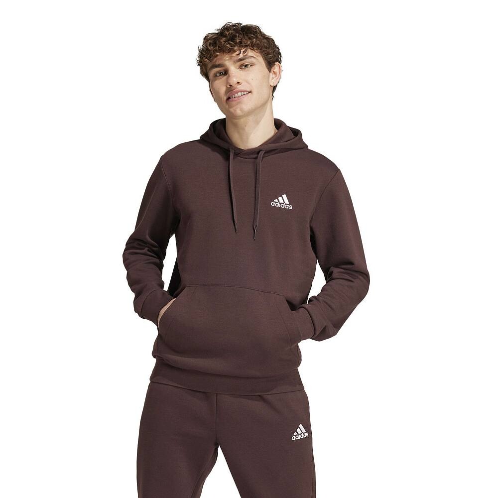 Мужская флисовая толстовка adidas Feel Cosy Pullover Adidas, цвет Shadow Brown 
Мужская флисовая толстовка adidas Feel Cosy Pullover Adidas, цвет Shadow Brown
