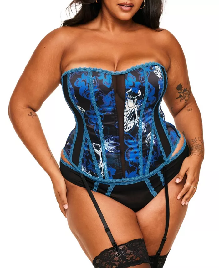 Сет корсета и стрингов Serene больших размеров Adore Me, мультиколор
Сет корсета и стрингов Serene больших размеров Adore Me, мультиколор