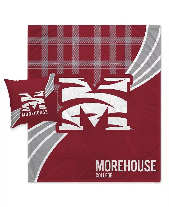Легкий комбинированный комплект одеяла и подушек в клетку Morehouse Maroon Tigers Plaid Wave Pegasus Home Fashions, красный
Легкий комбинированный комплект одеяла и подушек в клетку Morehouse Maroon Tigers Plaid Wave Pegasus Home Fashions, красный