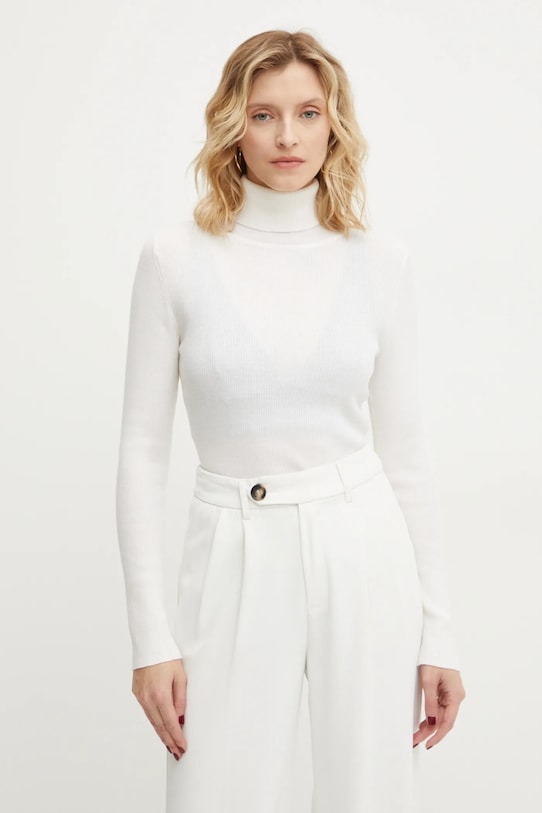 Свитер с добавлением шерсти мериноса Answear.Lab, бежевый
Свитер с добавлением шерсти мериноса Answear.Lab, бежевый