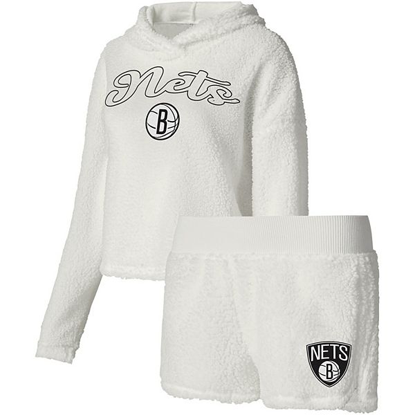 Женский кремовый сет brooklyn nets с длинным рукавом и шортами для сна College Concepts
Женский кремовый сет brooklyn nets с длинным рукавом и шортами для сна College Concepts