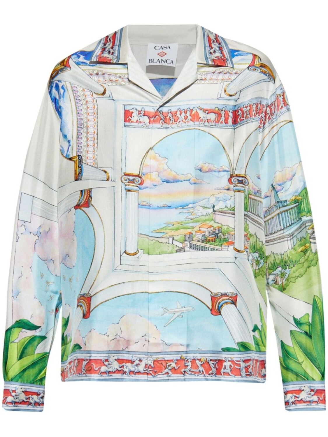 Casablanca шелковая рубашка, белый
Casablanca шелковая рубашка, белый