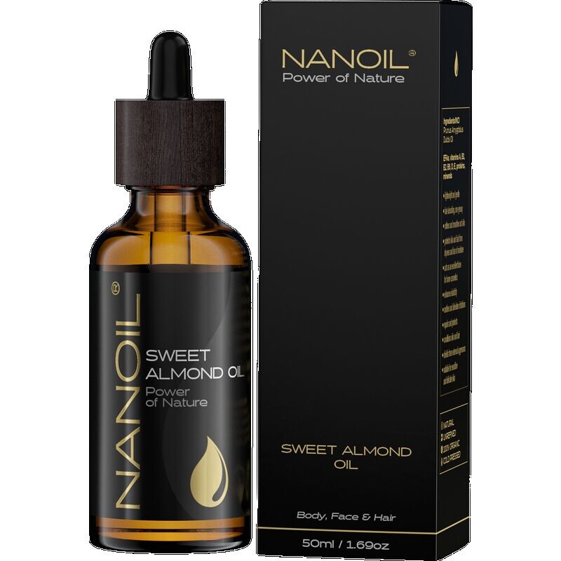Миндальное масло NANOIL, 50 ml
Миндальное масло NANOIL, 50 ml
