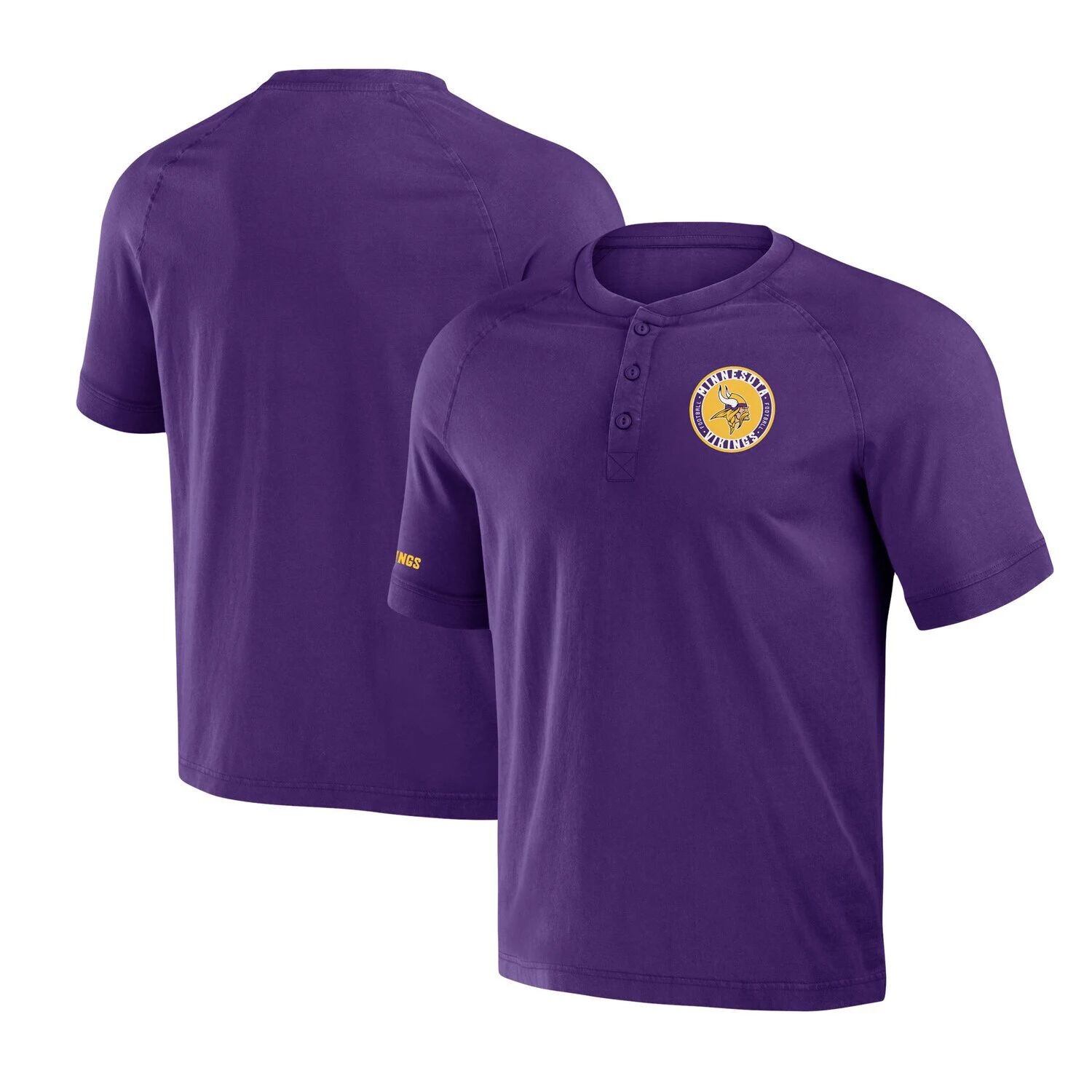Мужская футболка NFL x Darius Rucker Collection от Fanatics Purple Minnesota Vikings, потертая футболка Хенли с регланом
Мужская футболка NFL x Darius Rucker Collection от Fanatics Purple Minnesota Vikings, потертая футболка Хенли с регланом