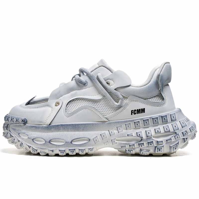 Мужские кроссовки с мягкой подошвой, нескользящие, устойчивые к истиранию FCMM, White
Мужские кроссовки с мягкой подошвой, нескользящие, устойчивые к истиранию FCMM, White