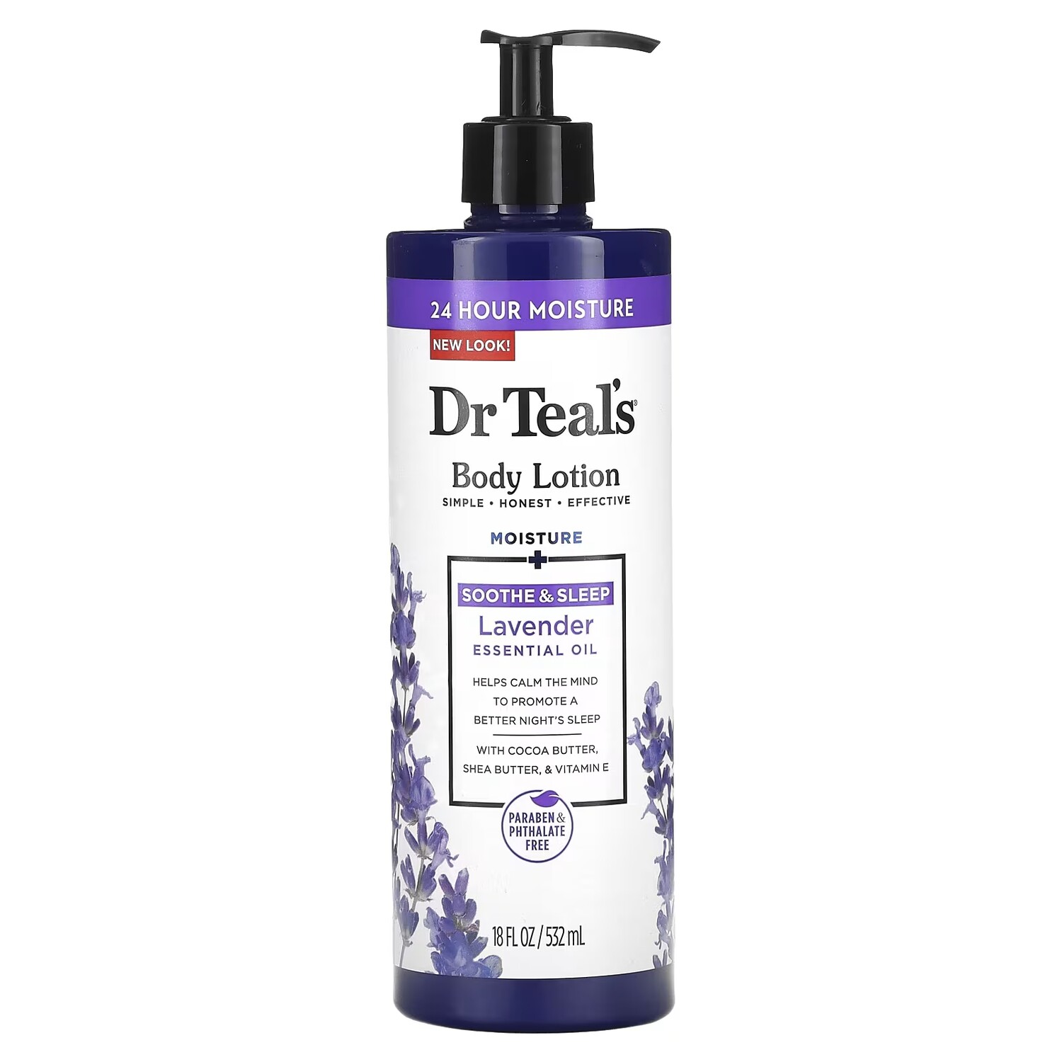 Лосьон для тела Dr. Teal's Soothe & Sleep Lavender, 18 жидких унций (532 мл)
Лосьон для тела Dr. Teal's Soothe & Sleep Lavender, 18 жидких унций (532 мл)