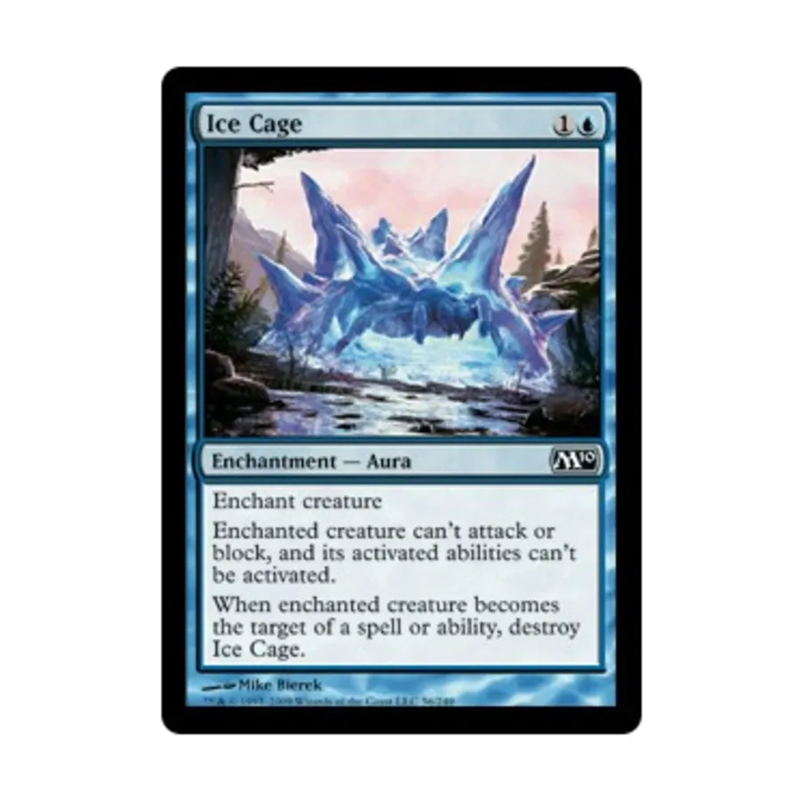 CCG Ледяная клетка (C) (фольга), MTG - Magic 2010
CCG Ледяная клетка (C) (фольга), MTG - Magic 2010