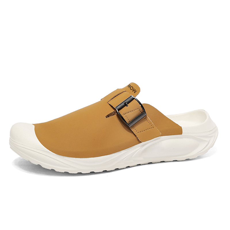 Сандалии с закрытым носком, противоскользящие, мужские MIIOW, Khaki
Сандалии с закрытым носком, противоскользящие, мужские MIIOW, Khaki