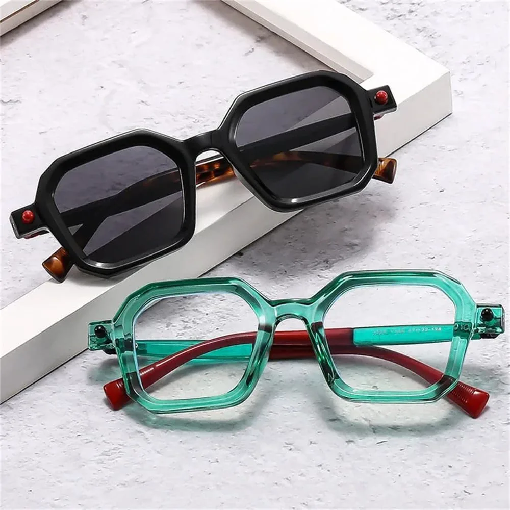 Ретро-панк солнцезащитные очки для женщин с градиентным переходом цвета, защита от УФ-излучения UV400; мужские очки с заклепками и прозрачной оправой HDUBFY, 8
Ретро-панк солнцезащитные очки для женщин с градиентным переходом цвета, защита от УФ-излучения UV400; мужские очки с заклепками и прозрачной оправой HDUBFY, 8