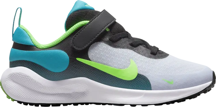 Кроссовки Revolution 7 PS 'Football Grey Green Strike', черный
Кроссовки Revolution 7 PS 'Football Grey Green Strike', черный