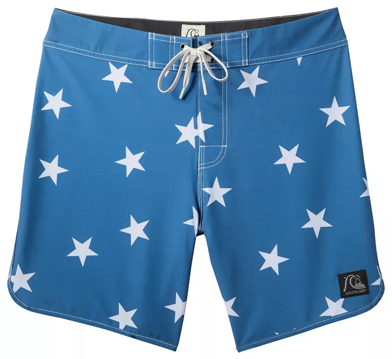 Мужские шорты для плавания Quiksilver Original Scallop Jester 18 дюймов, цвет Star Sapphire
Мужские шорты для плавания Quiksilver Original Scallop Jester 18 дюймов, цвет Star Sapphire