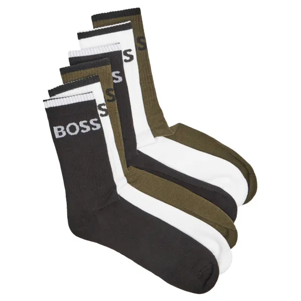 6 пар носков Boss, хаки
6 пар носков Boss, хаки