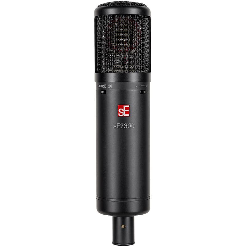 Конденсаторный микрофон sE Electronics sE2300 Large Diaphragm Multipattern Condenser Microphone
Конденсаторный микрофон sE Electronics sE2300 Large Diaphragm Multipattern Condenser Microphone