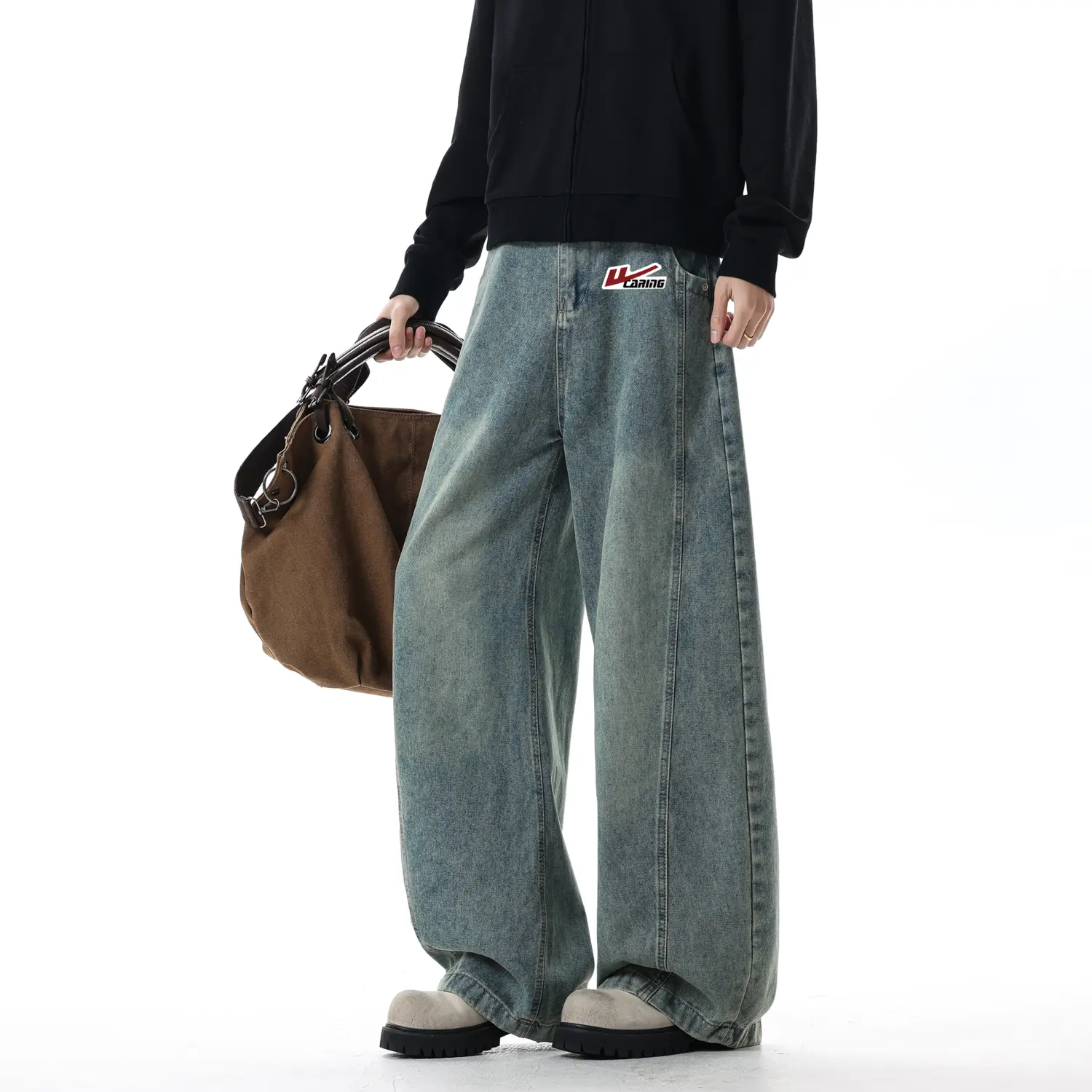 Джинсы Unisex Moderate Straight Fit WARRIOR, vintage синий (diy badge)
Джинсы Unisex Moderate Straight Fit WARRIOR, vintage синий (diy badge)