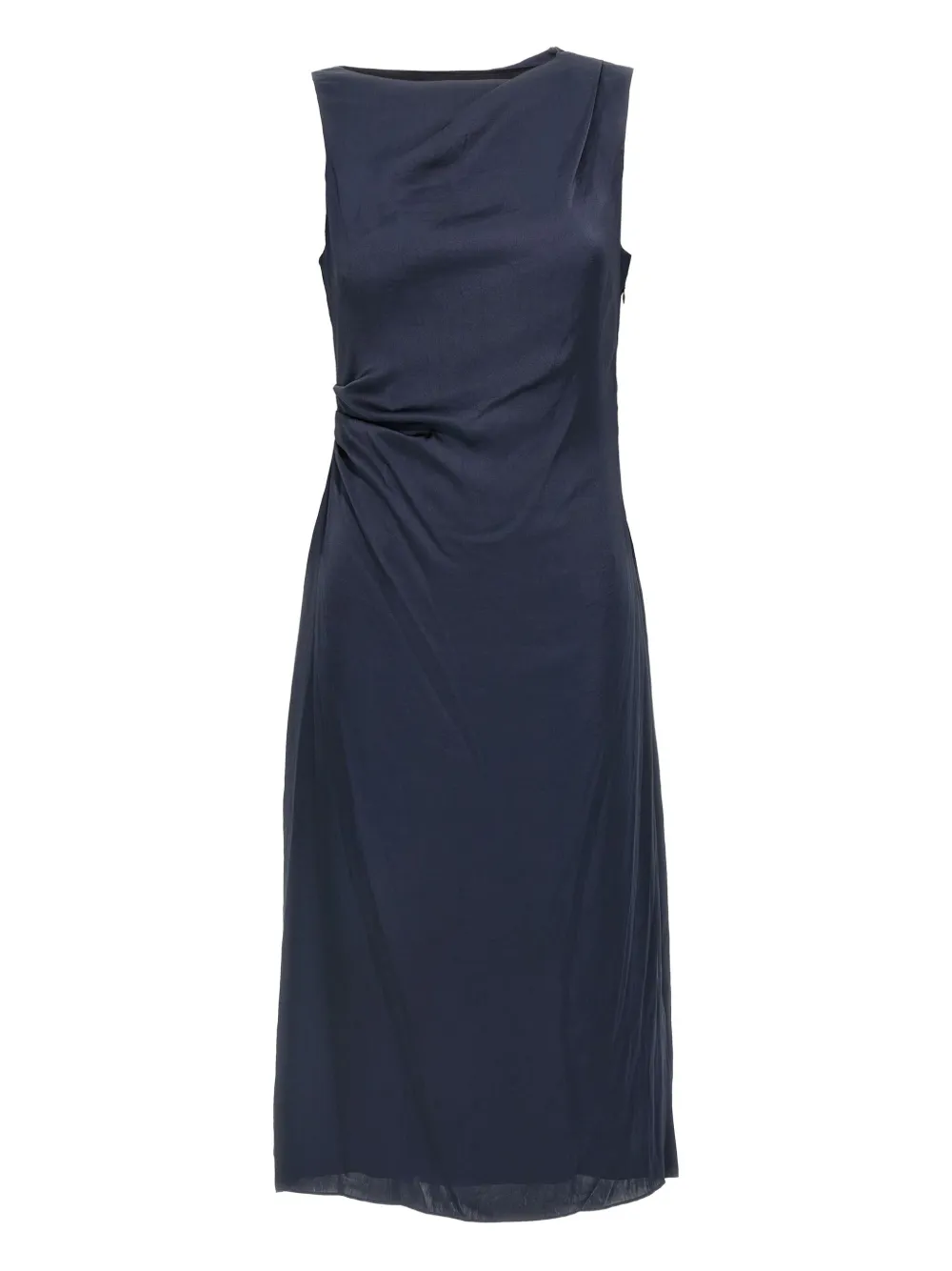 Драпированное платье миди Theory, синий
Драпированное платье миди Theory, синий