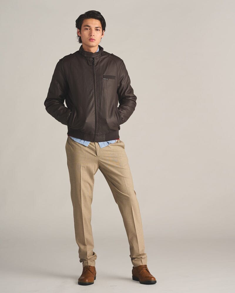 Мужская куртка-гонщик из искусственной кожи Iconic Members Only, цвет Dark Brown, Коричневый, Мужская куртка-гонщик из искусственной кожи Iconic Members Only, цвет Dark Brown
Мужская куртка-гонщик из искусственной кожи Iconic Members Only, цвет Dark Brown, Коричневый, Мужская куртка-гонщик из искусственной кожи Iconic Members Only, цвет Dark Brown