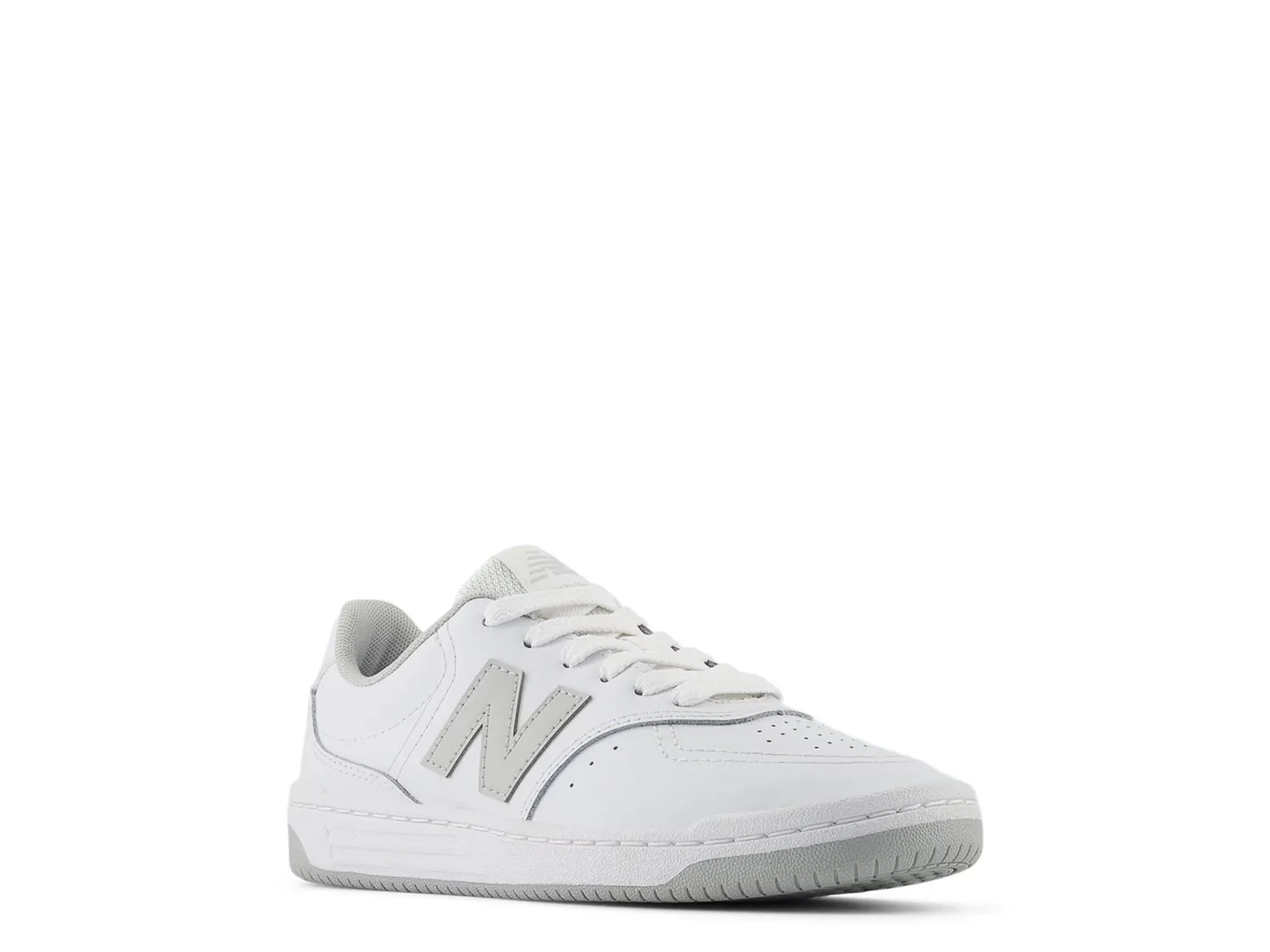 Кроссовки BB80 Court Sneaker New Balance, белый/серый 
Кроссовки BB80 Court Sneaker New Balance, белый/серый