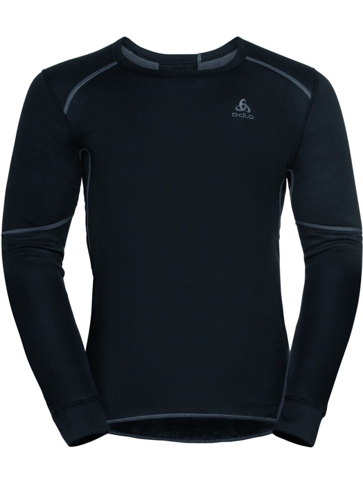 Лонгслив Odlo Longsleeve, черный 
Лонгслив Odlo Longsleeve, черный