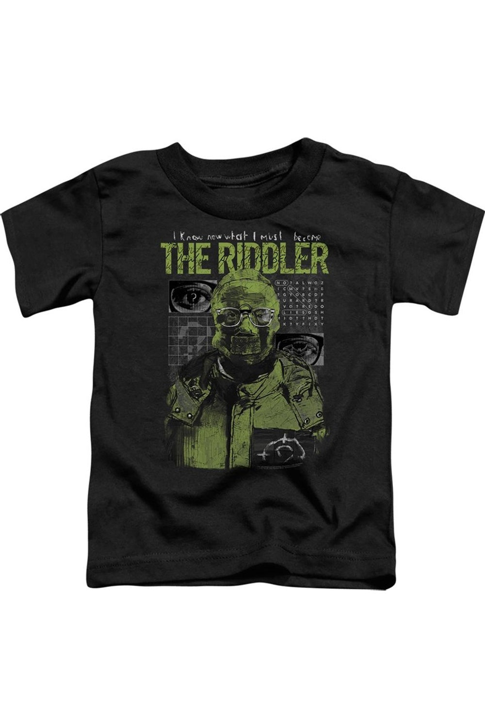 Футболка с коротким рукавом для малышей с иллюстрацией Загадочника из фильма «Бэтмен» (2022) Gildan, черный
Футболка с коротким рукавом для малышей с иллюстрацией Загадочника из фильма «Бэтмен» (2022) Gildan, черный