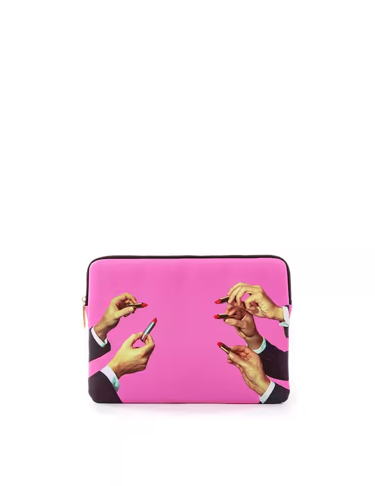 Сумка для ноутбука с принтом "Туалетная бумага" Губные помады Розовые - Мульти Seletti, мультиколор
Сумка для ноутбука с принтом "Туалетная бумага" Губные помады Розовые - Мульти Seletti, мультиколор