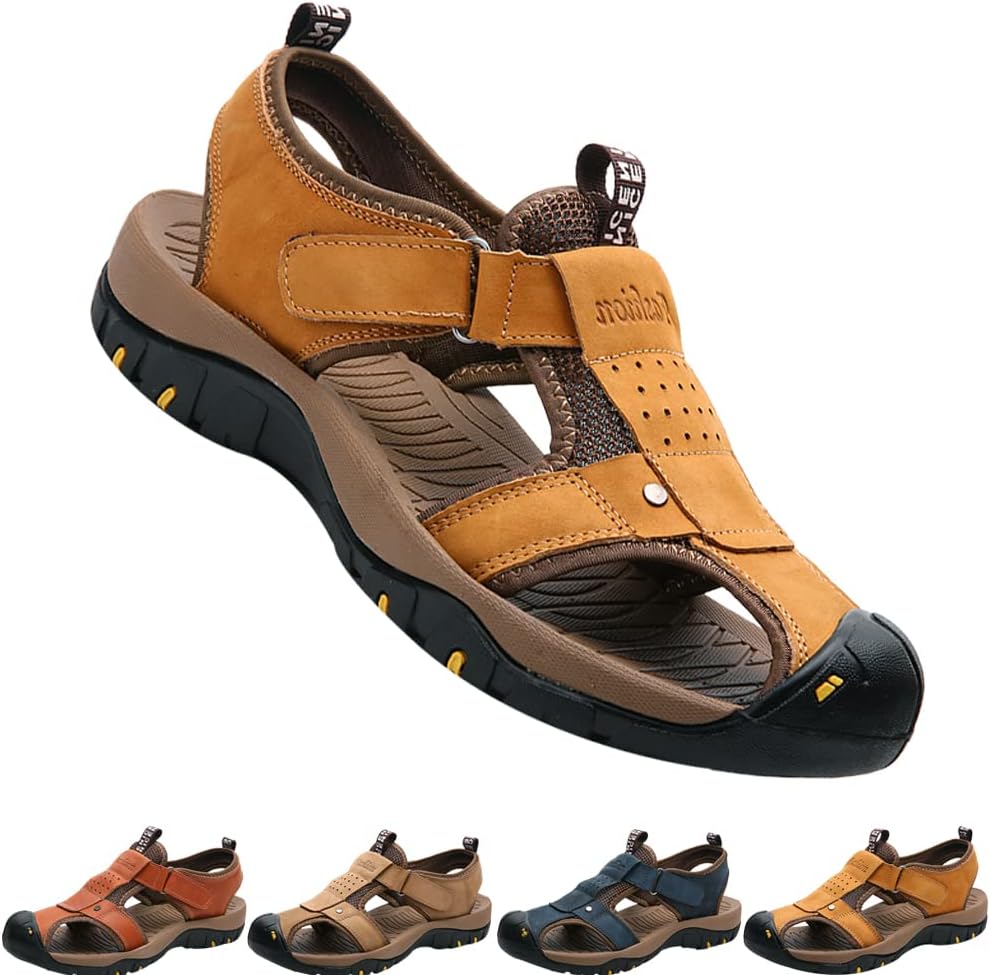 Мужские походные сандалии для вождения, повседневные спортивные пляжные туфли с закрытым носком, удобные легкие водные сандалии для лета и активного отдыха на улице Generic, коричневый
Мужские походные сандалии для вождения, повседневные спортивные пляжные туфли с закрытым носком, удобные легкие водные сандалии для лета и активного отдыха на улице Generic, коричневый