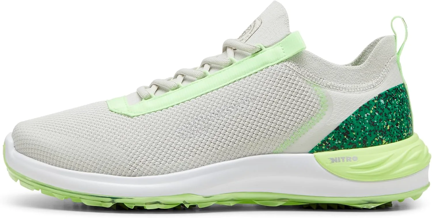 Мужские кроссовки для гольфа PUMA Phantomcat Nitro - белые, серый/зеленый
Мужские кроссовки для гольфа PUMA Phantomcat Nitro - белые, серый/зеленый