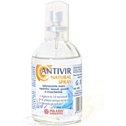 POLARIS FARMACEUTICI Натуральный гигиенический спрей Anti-Vir 100 мл
POLARIS FARMACEUTICI Натуральный гигиенический спрей Anti-Vir 100 мл