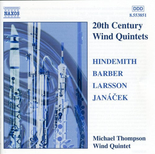 CD диск Hindemith / Barber / Larsson / Janacek: 20th Century Wind Quintets
CD диск Hindemith / Barber / Larsson / Janacek: 20th Century Wind Quintets